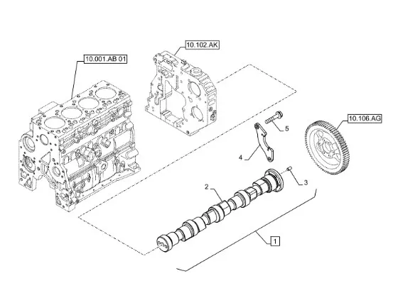 504229312 - вал распределительный