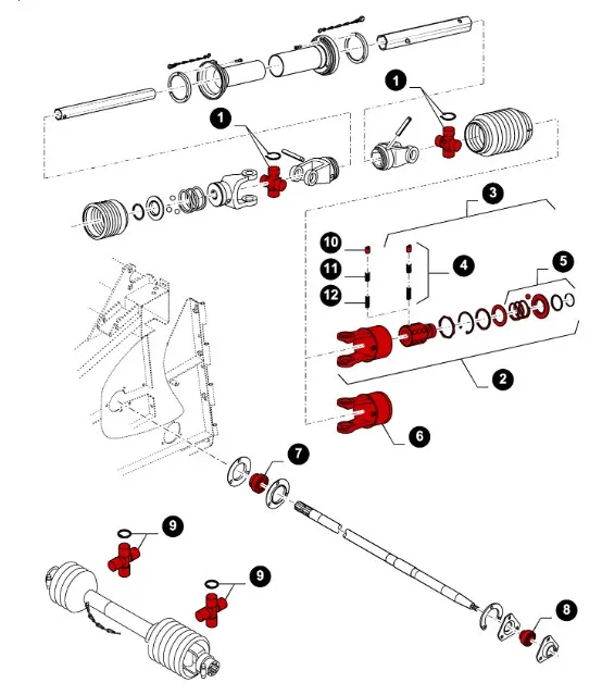 87423630 - Крестовина